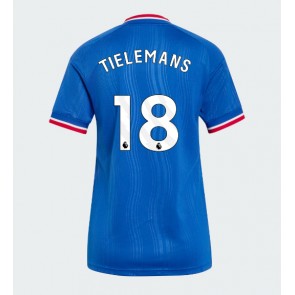 Manchester United Youri Tielemans #18 Replika Bortatröja Damer 2026-27 Kortärmad